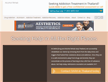 Tablet Screenshot of alcoholrehab.com